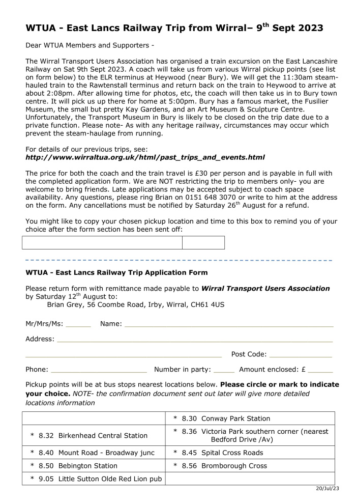 ELR Application